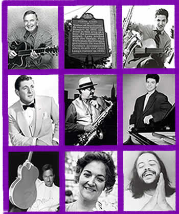 Grid of Italian American Jazz Greats